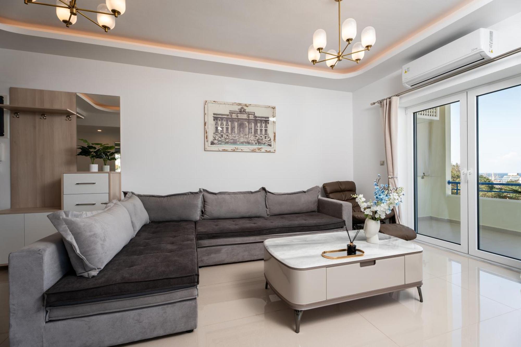 Secret View Apartment, With Private Jacuzzi Ретимно Экстерьер фото